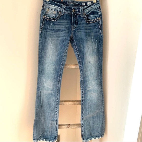 Miss Me Bootcut Stretch Jean, Waist 27 - Picture 12 of 15